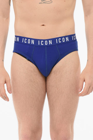 Cotton ICON Slip With Logoed Waistband