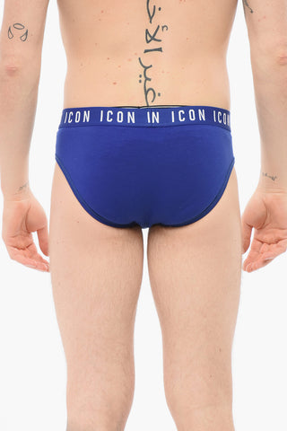 Cotton ICON Slip With Logoed Waistband
