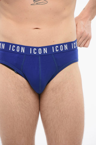 Cotton ICON Slip With Logoed Waistband