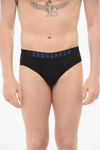 Slip In Cotone Con Banda Logata
