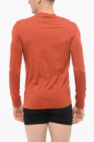 UNDERWEAR Top Pigiama Girocollo A Maniche Lunghe
