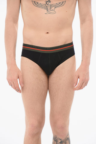 Slip In Cotone A Costine con Banda Logata