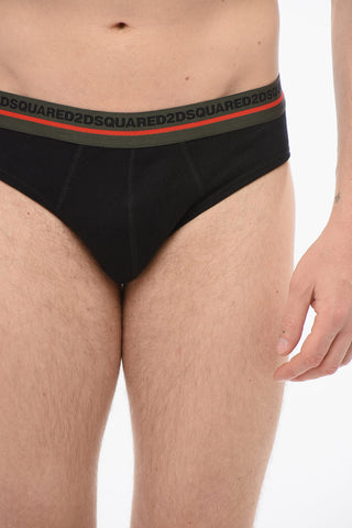 Slip In Cotone A Costine con Banda Logata