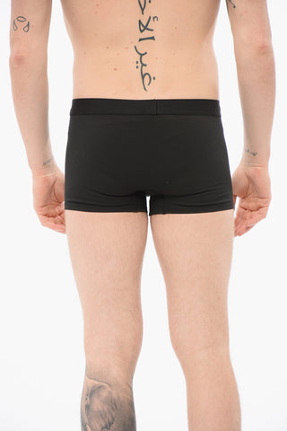 Cotton Boxer With Logoed Waistband
