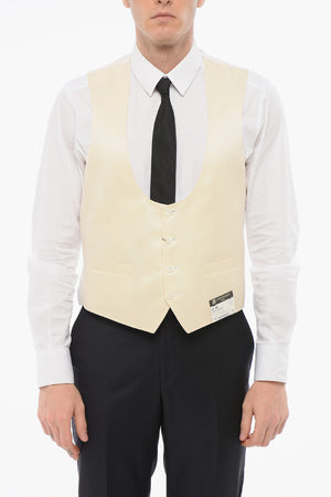 Silk 4-Button Waistcoat ACADEMY CRIMONIA