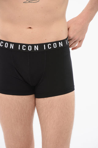 Boxer In Cotone ICON Con Banda Logata