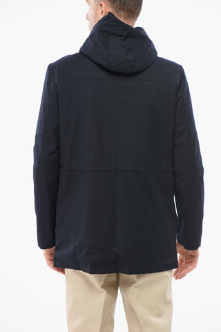 CC COLLECTION Hooded Padded Utility Jacket