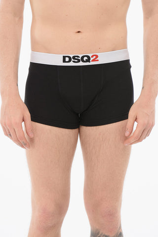 Boxer In Cotone DSQ2 Con Banda Logata