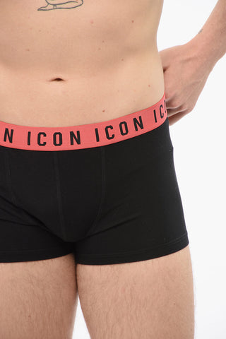 Cotton ICON Boxer With Logoed Waistband
