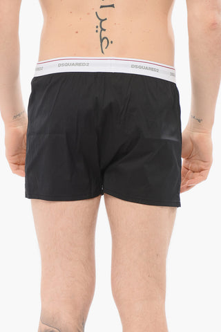 Cotton Blend Printed LOVE Boxer