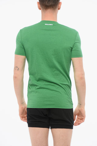 V-Neck Cotton Pajama T-shirt