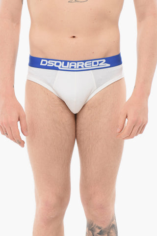 Cotton Slip With Logoed Waistband