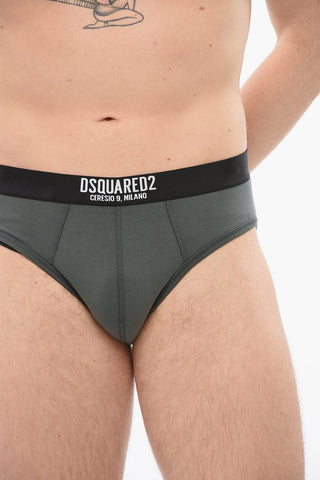Cotton ADDRESS Slip With Logoed Waistband