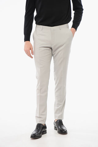 CC COLLECTION Stretch Wool REFINED Suit with Flap Pockets 