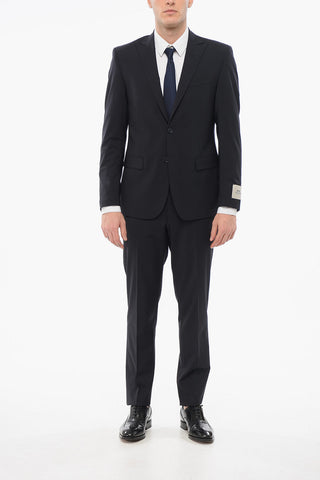 CC COLLECTION Stretch Wool REFINED Suit with Peak Lapel