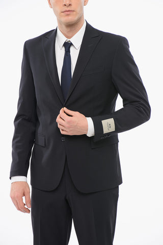 CC COLLECTION Stretch Wool REFINED Suit with Peak Lapel