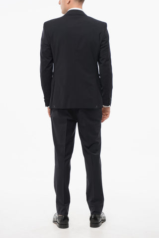 CC COLLECTION Stretch Wool REFINED Suit with Peak Lapel
