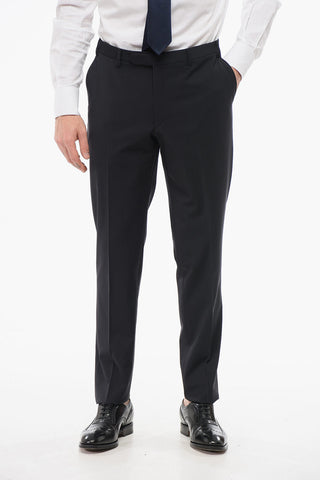 CC COLLECTION Stretch Wool REFINED Suit with Peak Lapel