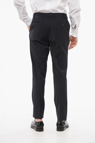 CC COLLECTION Stretch Wool REFINED Suit with Peak Lapel