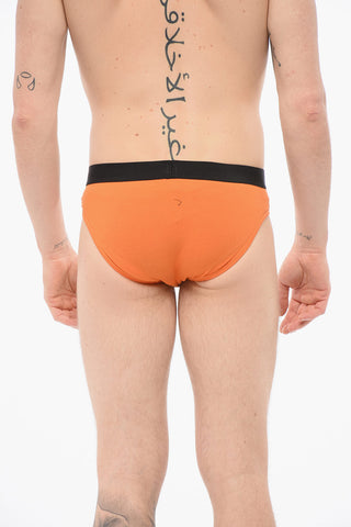 Cotton Slip With Logoed Waistband