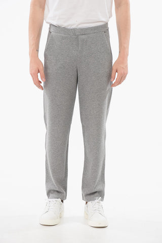ID Cotton Drawstringed Joggers
