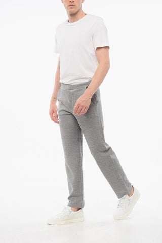 ID Cotton Drawstringed Joggers