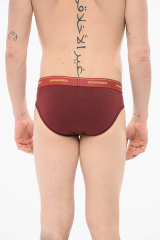 Cotton Slip With Logoed Waistband
