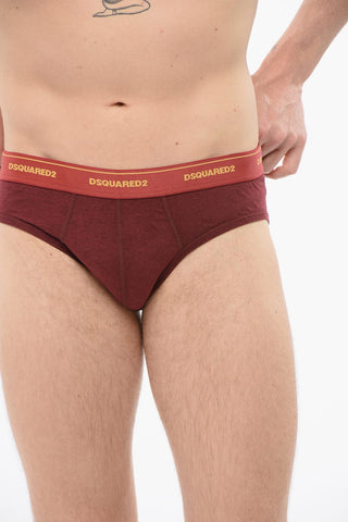 Cotton Slip With Logoed Waistband