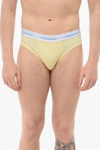 Cotton Slip With Logoed Waistband
