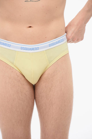 Cotton Slip With Logoed Waistband