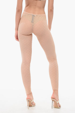 Collant in Pizzo Monogram