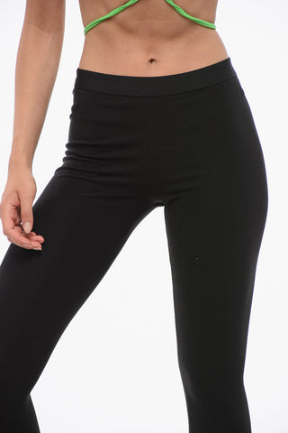 Leggings ICON A Tinta Unita In Nylon Stretch