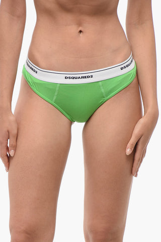 Slip In Cotone Stretch Con Banda Logata