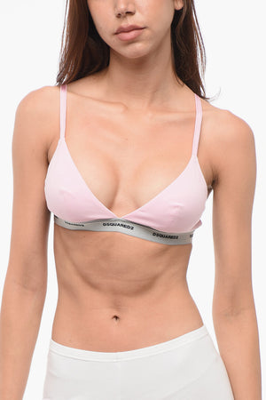 Triangle Bra with Logo Elastic