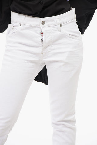 SKATER FIT Denims with Logo Patch