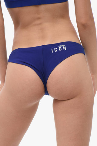 Slip ICON in Cotone con Stampa Sul Retro