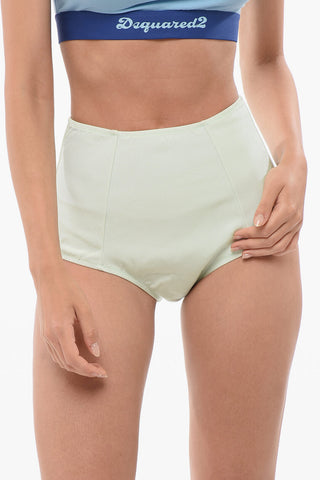 Tight-fitting Culottes with Back Zip