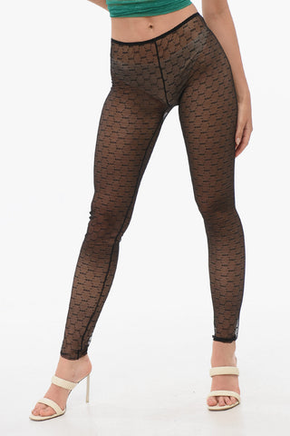 Monogram Lace Collant