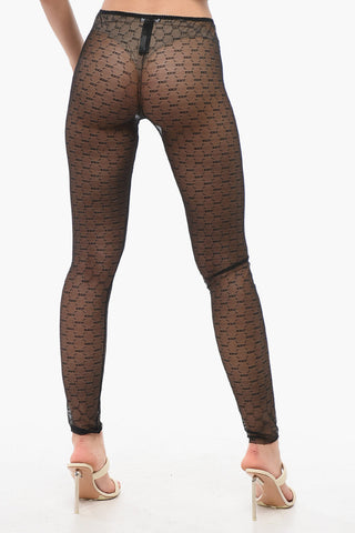 Monogram Lace Collant