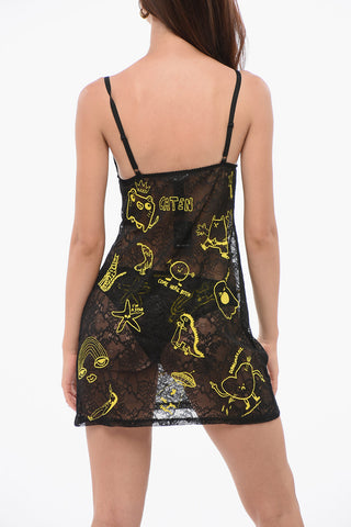 Sottoveste in Pizzo con Ricami