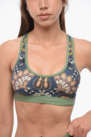 Top Sportivo a Motivo Bandana