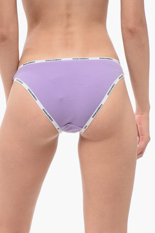 Cotton Brief with Logoed Trims