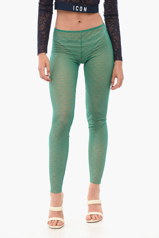 Monogram Lace Collant