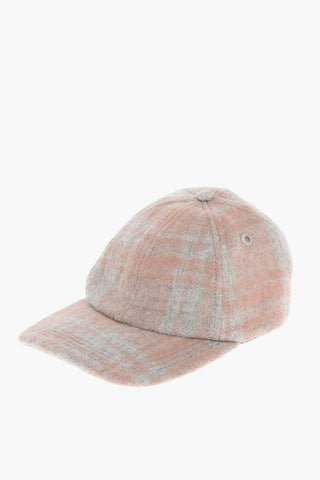 Tartan Wool Baseball Cap