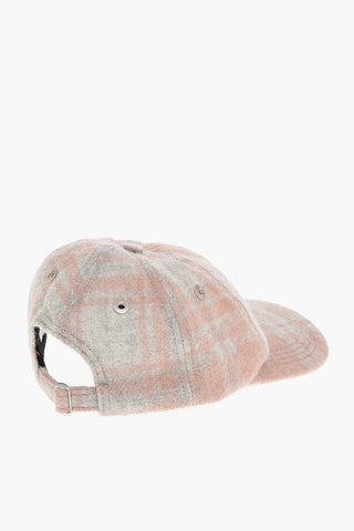 Tartan Wool Baseball Cap