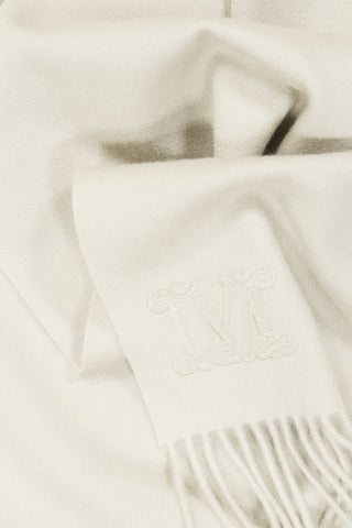 Sciarpa DALIA in Puro Cashmere con Logo Ricamato