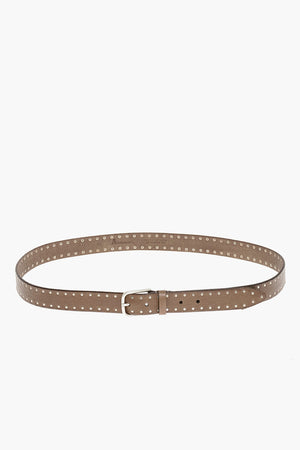 가죽 스터드 벨트 30mm