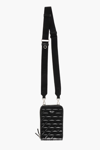 Handyhalter zum Umhängen aus gebürstetem Leder