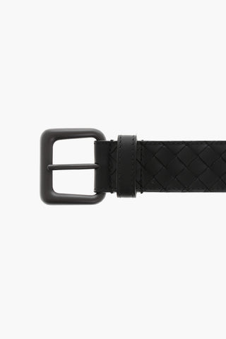 Leather INTRECCIO Belt 35mm