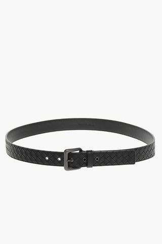 Leather INTRECCIO Belt 35mm